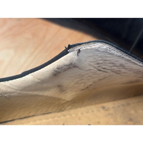 Jaime Mascaro Black Leather and Fabric Cross Strap Casual Flats 1003 Men's 42 - Picture 13 of 13